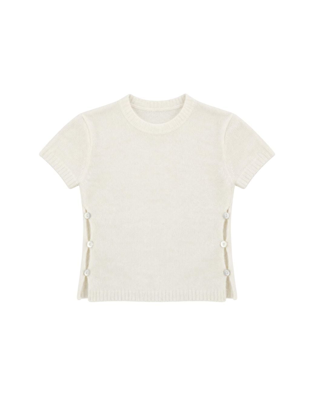 No Emotions UK White Twiggy Jumper