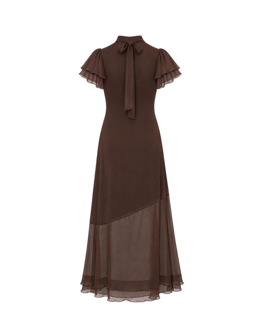 No Emotions UK Brown The Letty Maxi Dress