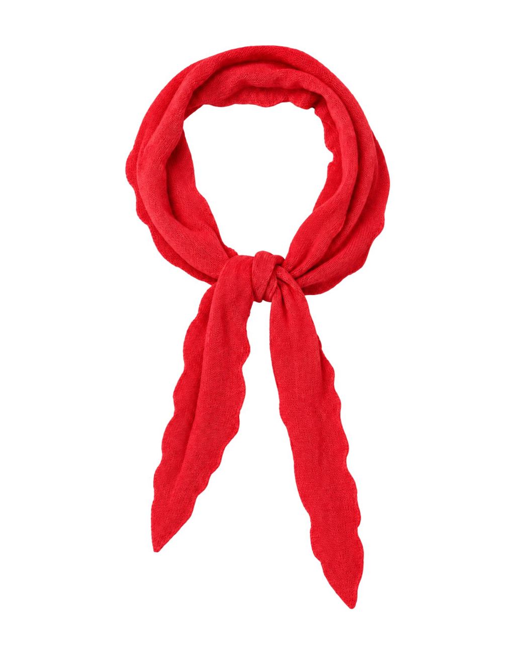No Emotions UK White Alma Neck Scarf