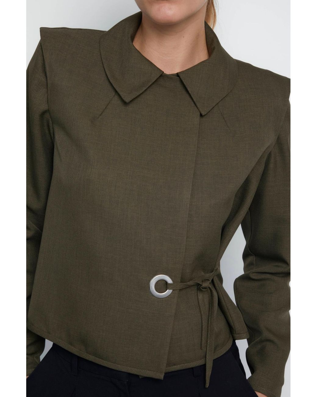 No Emotions UK Green The Kate Jacket