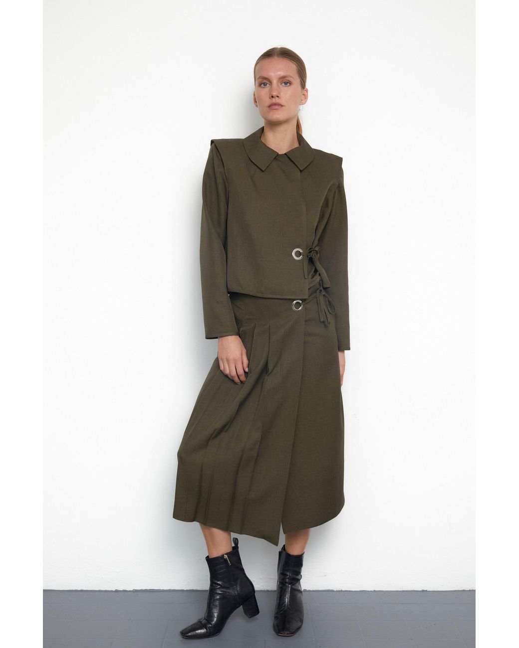 No Emotions UK Green The Kate Jacket