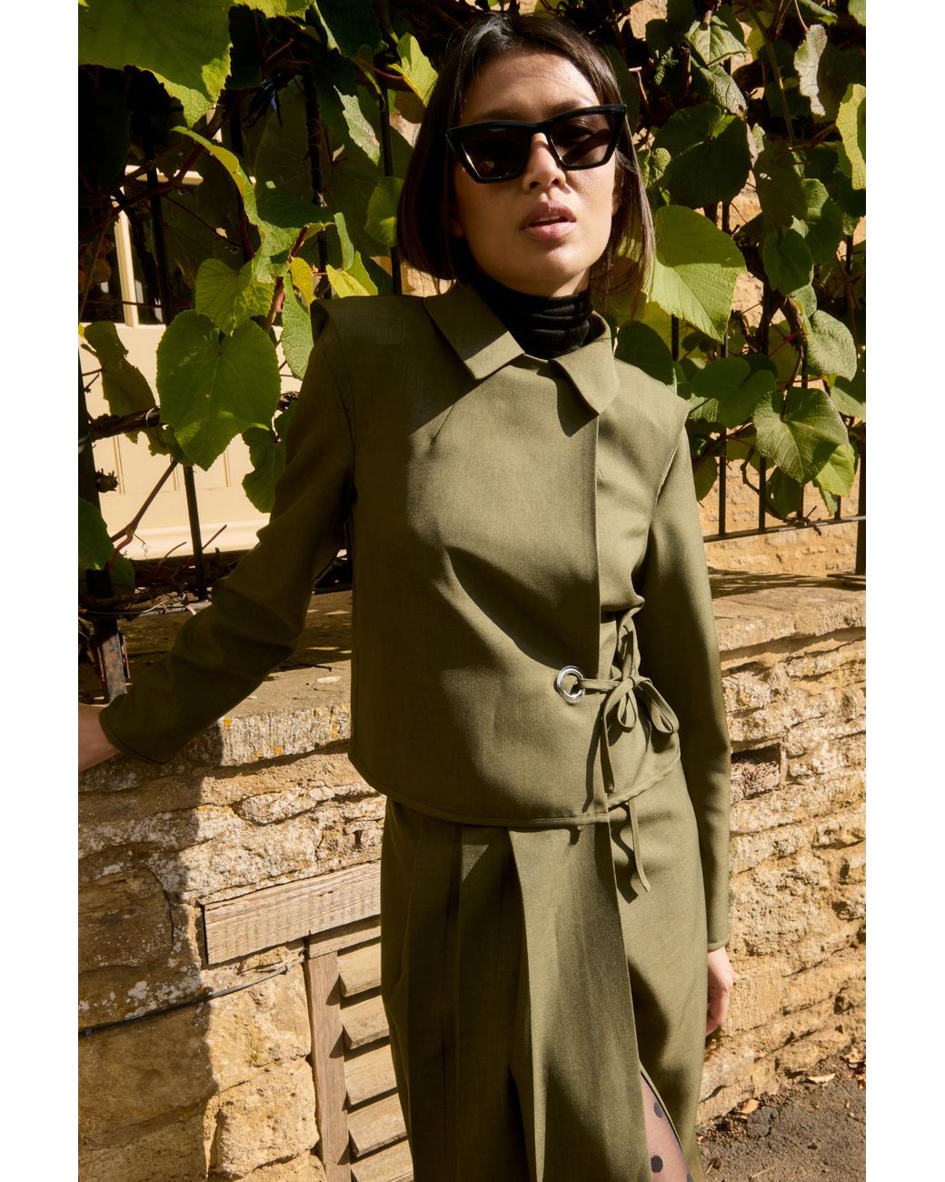 No Emotions UK Green The Kate Jacket