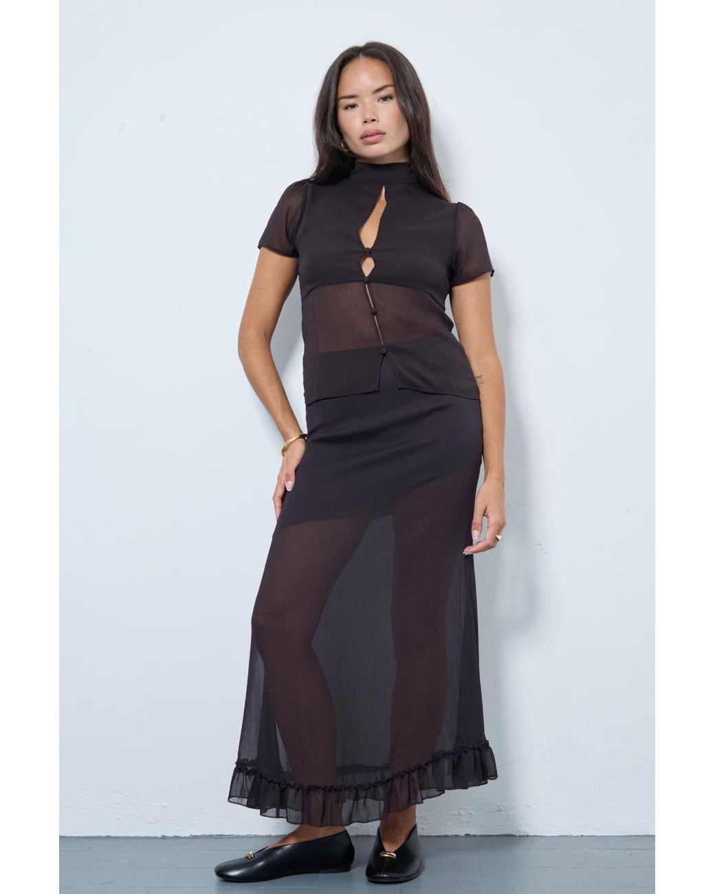 No Emotions UK Blue Mia Skirt