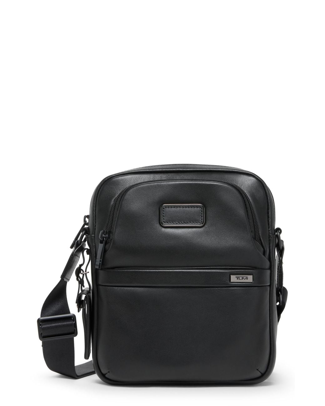 Tumi Black Alpha Medium Crossbody Bag