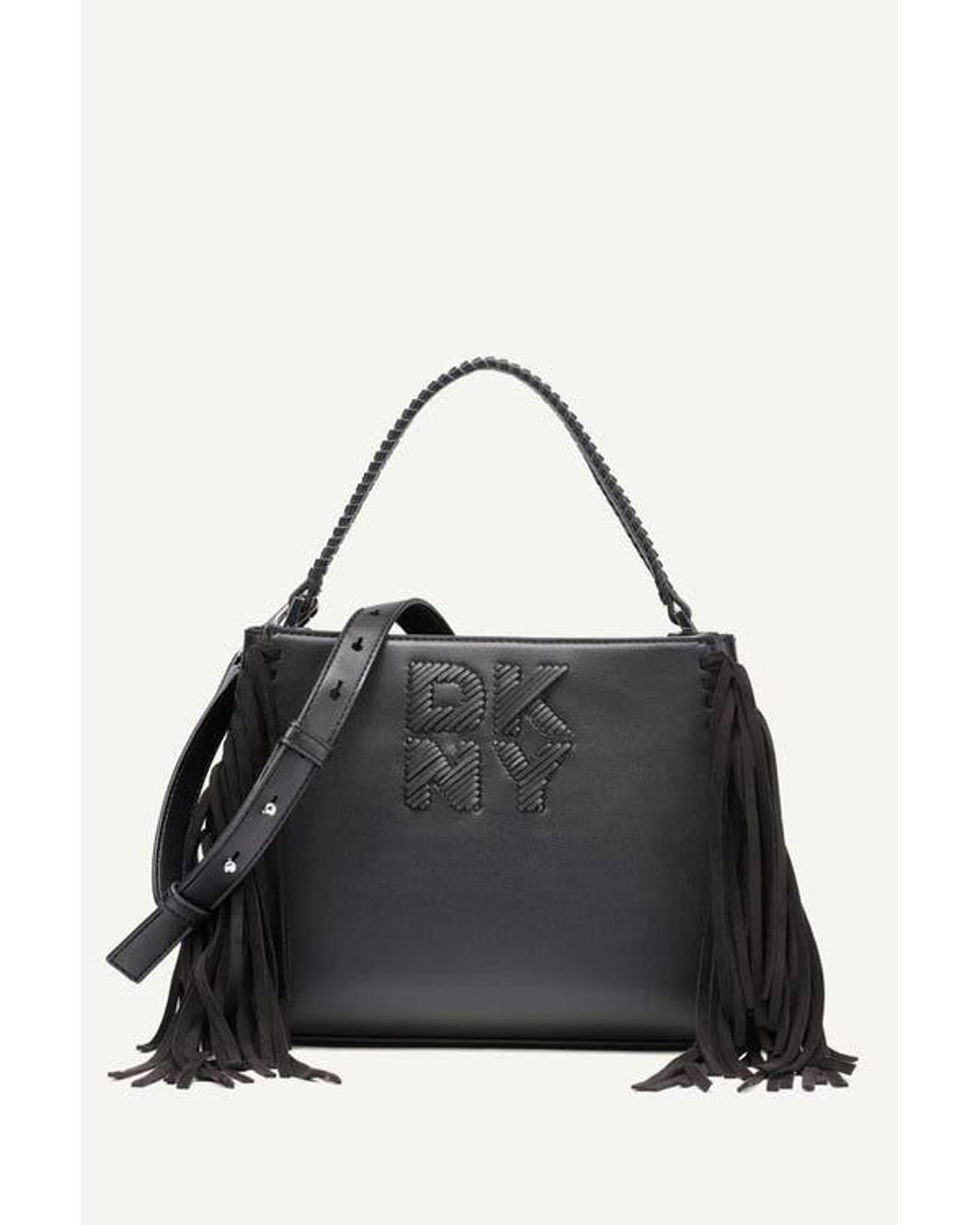 DKNY Black Foster Medium Satchel