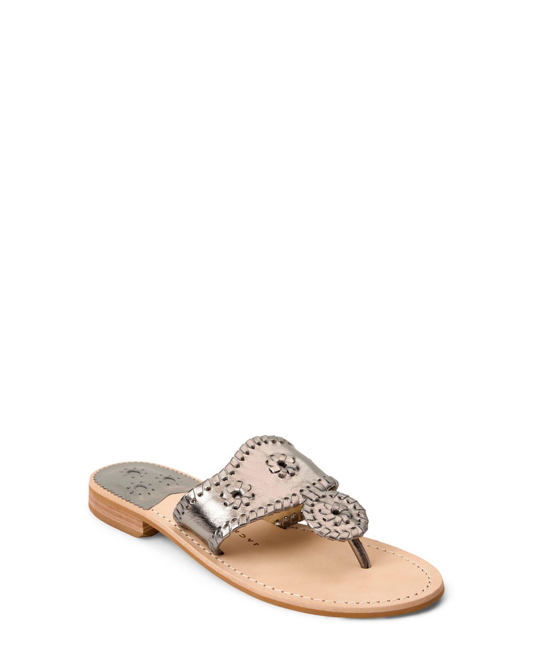 Jack Rogers Gray Jacks Flat Sandal