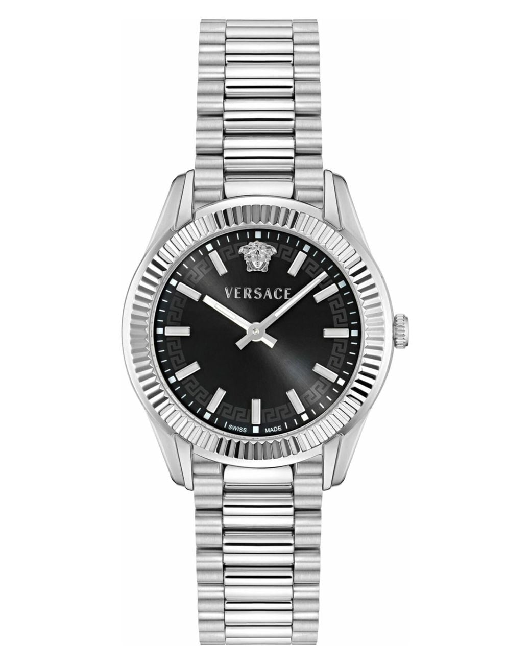 Versace Gray Apodis Bracelet Watch, 34Mm