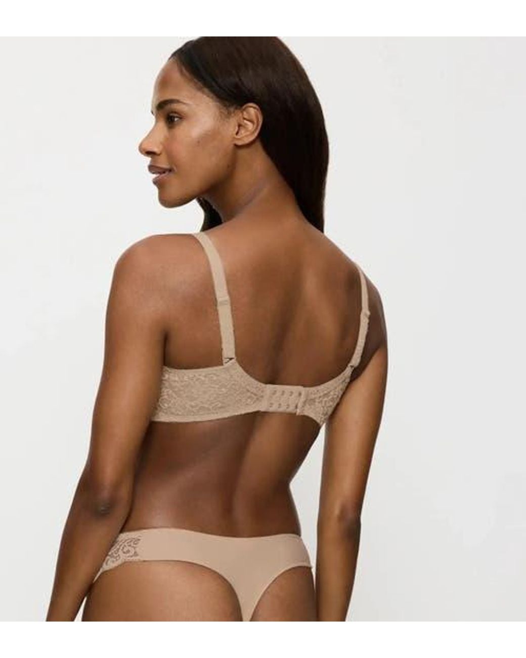 Triumph Brown Amourette Wireless Minimizer Bra
