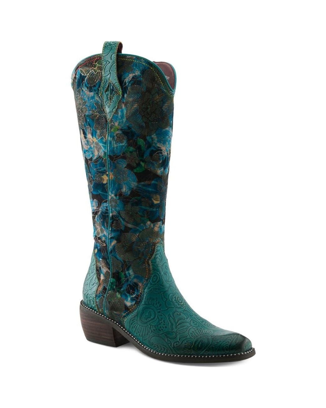 Spring Step Green Rodeoqueen Western Boot