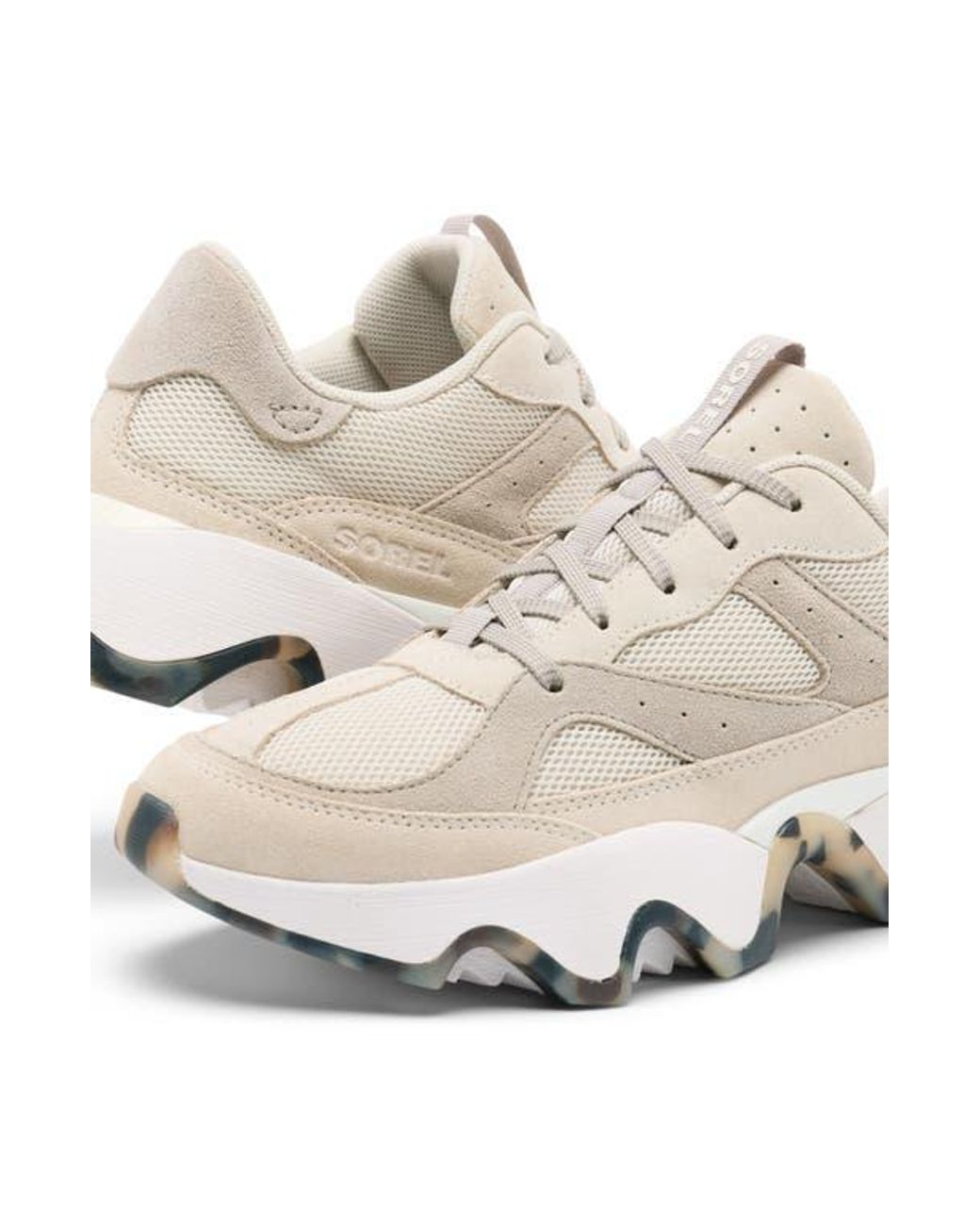 Sorel White Kinetic Array Sneaker