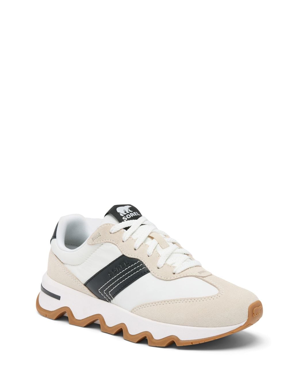 Sorel White Kinetic Ember Sneaker for men
