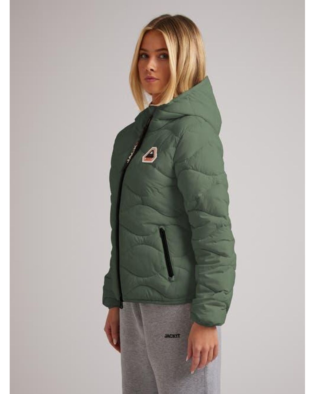 Jacket Green Orb1T Hooded Jacket