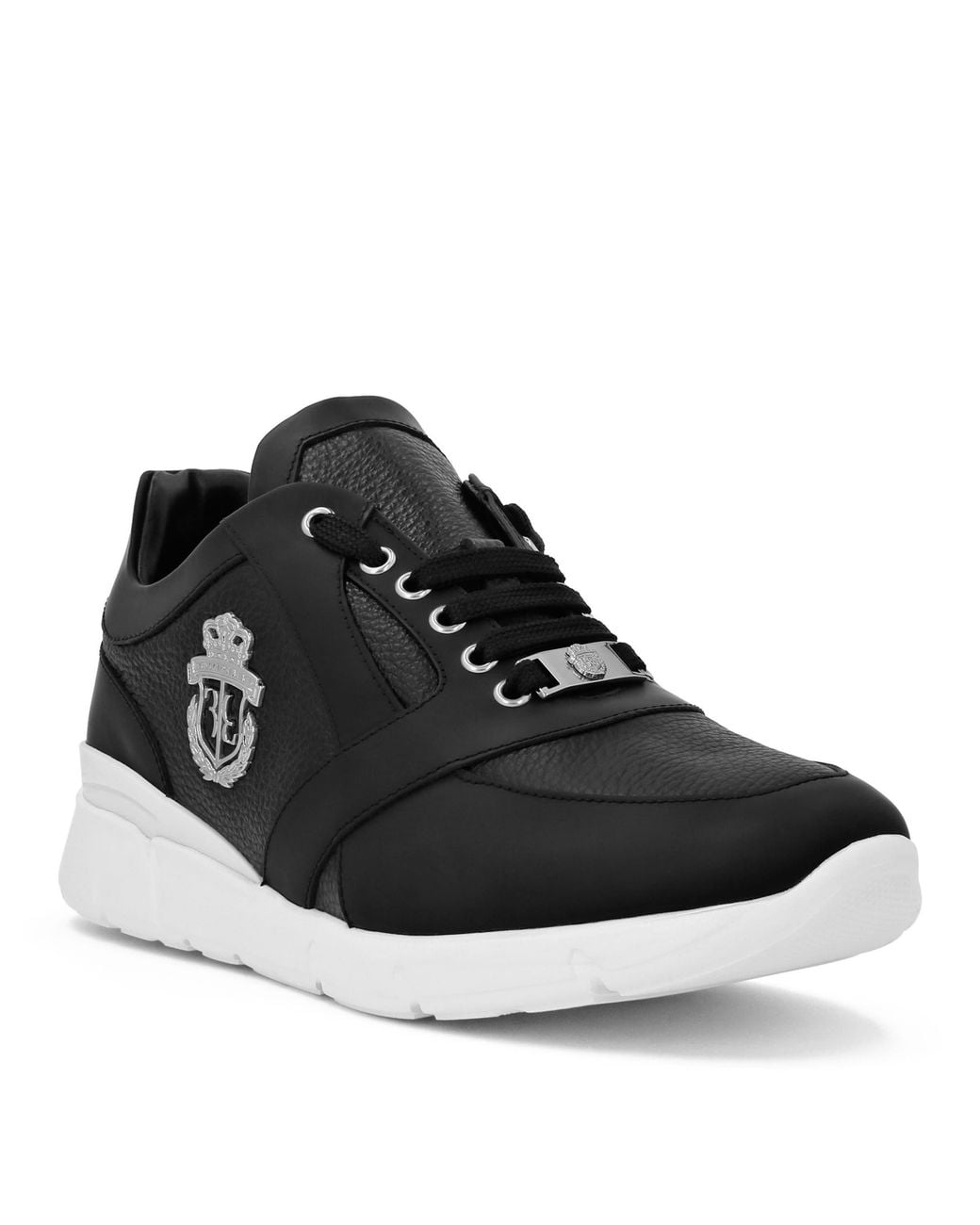 Billionaire Black Runner Crest for men