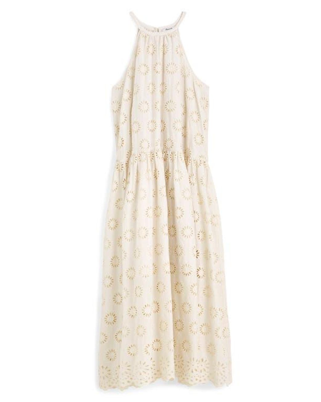 sachin and babi light blue dress Ivory Floral Embroidered Sweetheart Neckline Midi Dress