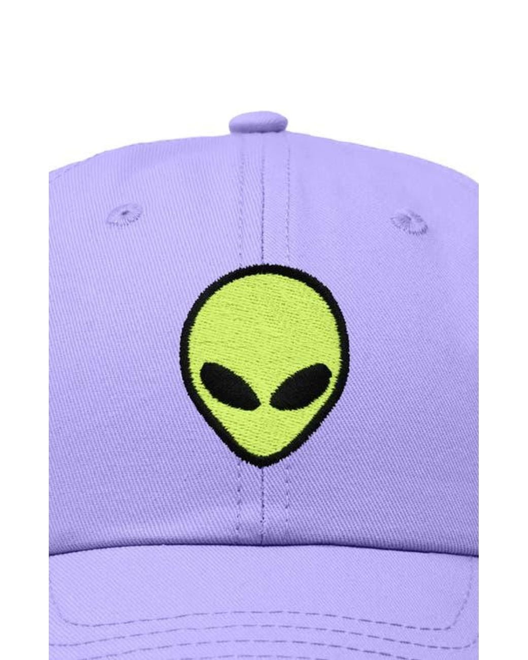 Alix Purple Alien Dad Cap for men