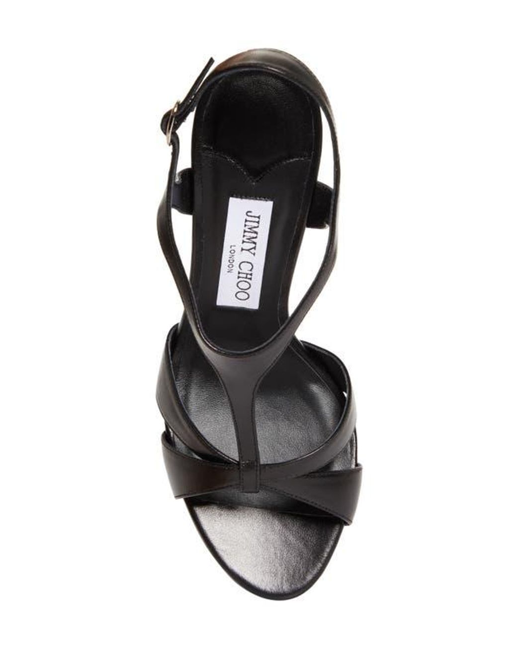 Jimmy Choo Black Kesia Platform Sandal