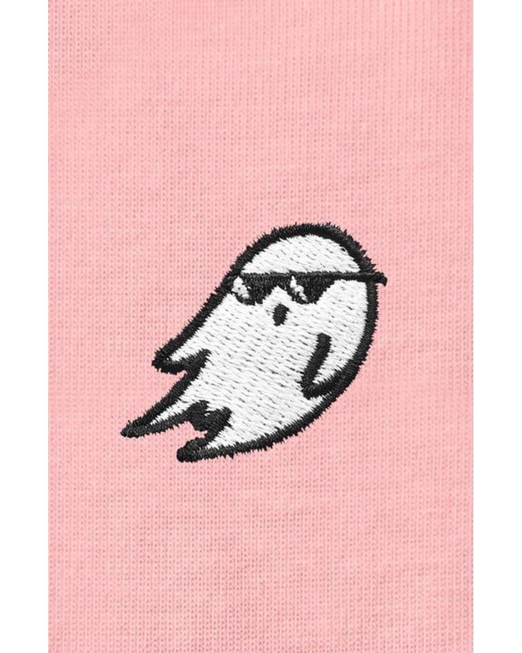 Alix Pink Ghost Mode Jersey Relaxed Tee