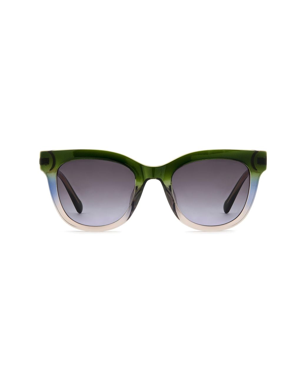 Fossil Black 51Mm Gradient Cat Eye Sunglasses