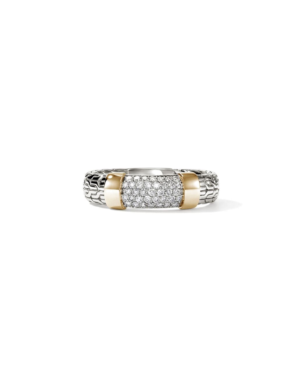 John Hardy Metallic Jh Essentials 14K Ring, 5Mm