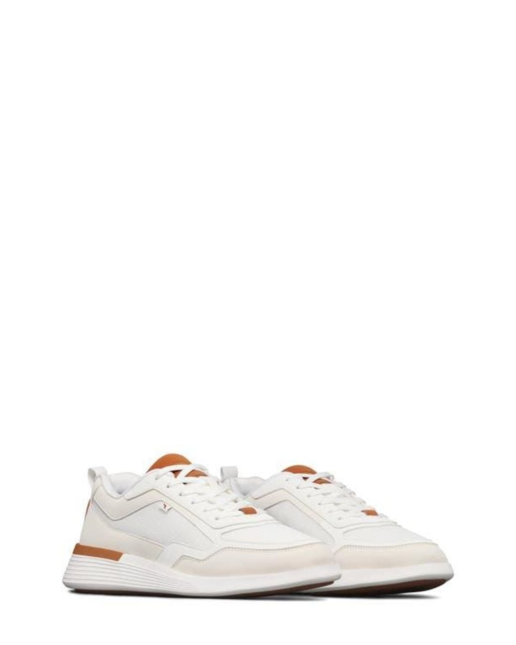 Wolf & Shepherd White Crossover Runner Sport Sneaker for men