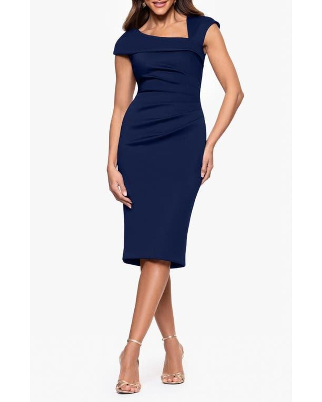 knitted dress sleeveless Ribbed Knit Dress