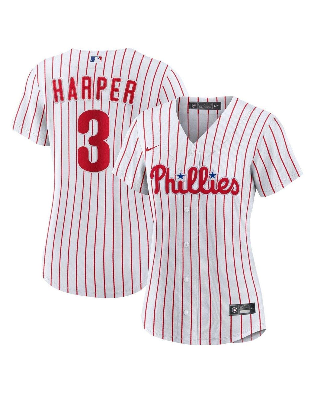 Nike Bryce Harper Philadelphia Phillies Home Replica Player Jersey At ...