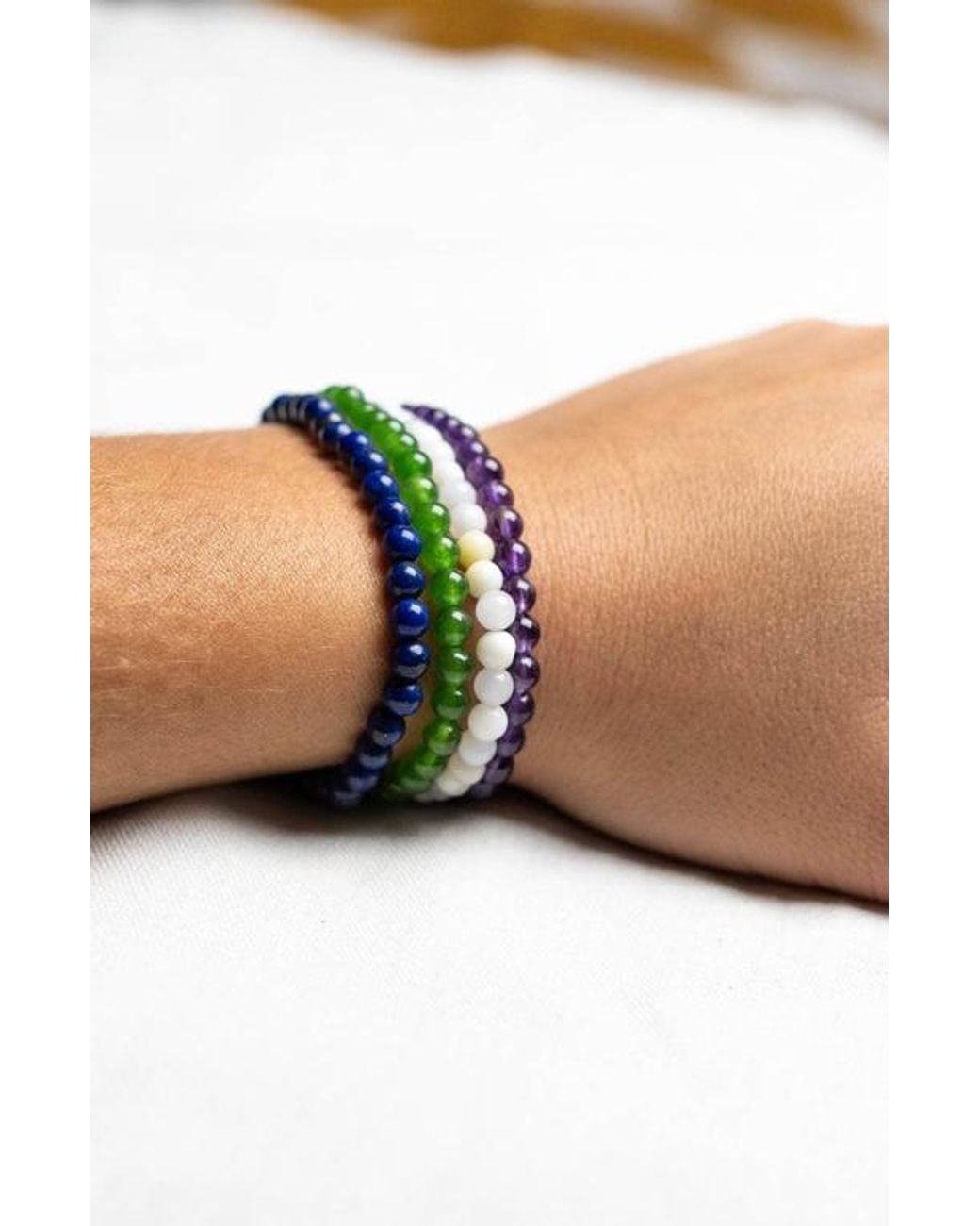 Tiny Rituals Blue Libra Bracelet Set