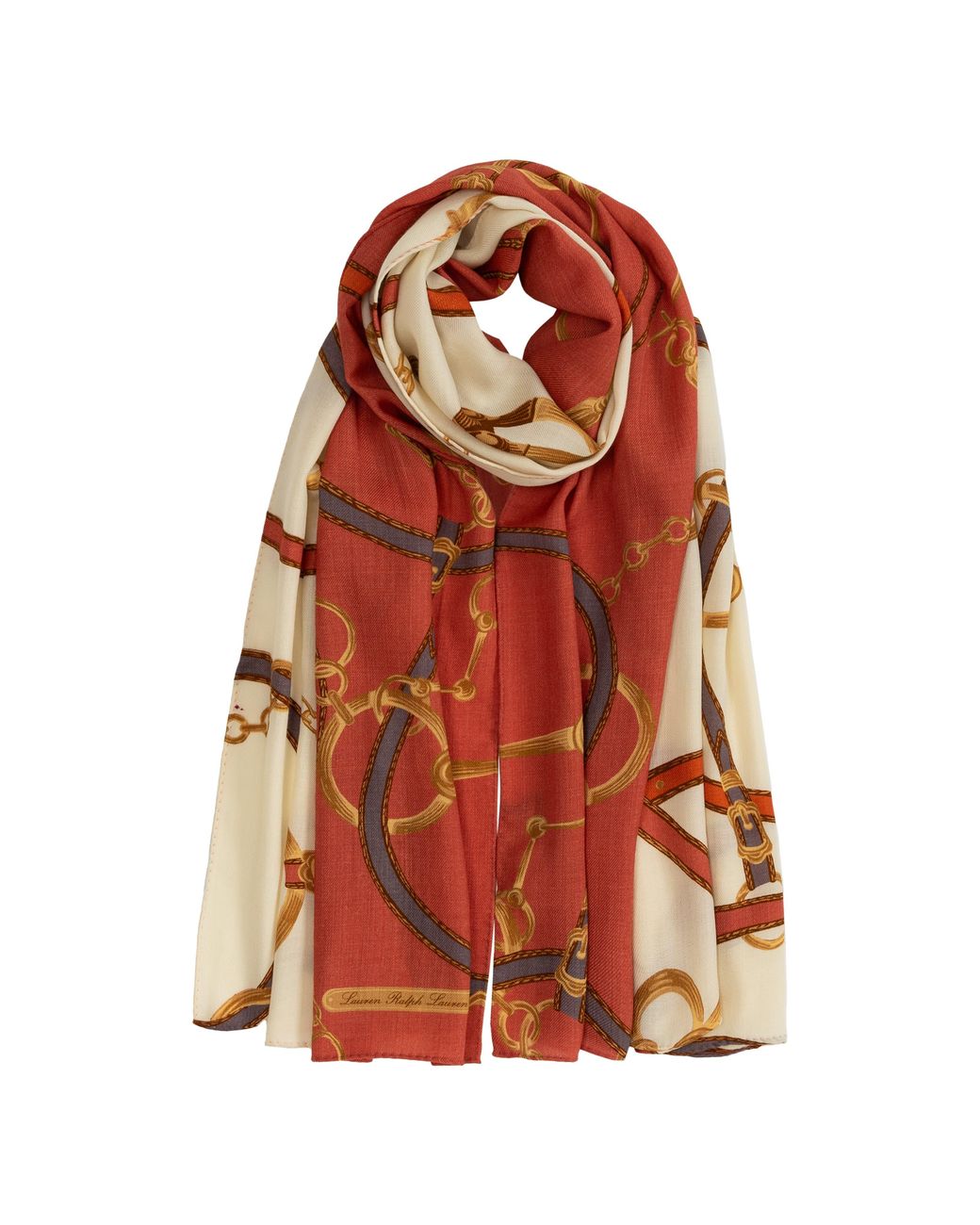 Ralph Lauren Orange Belting Wrap