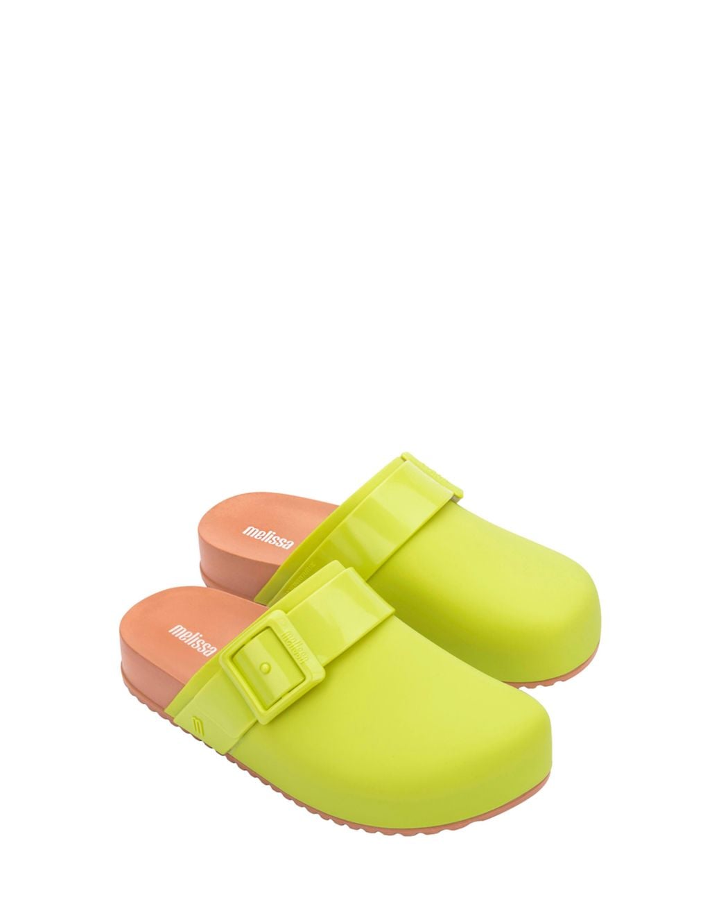 Melissa Yellow Cozy Clog