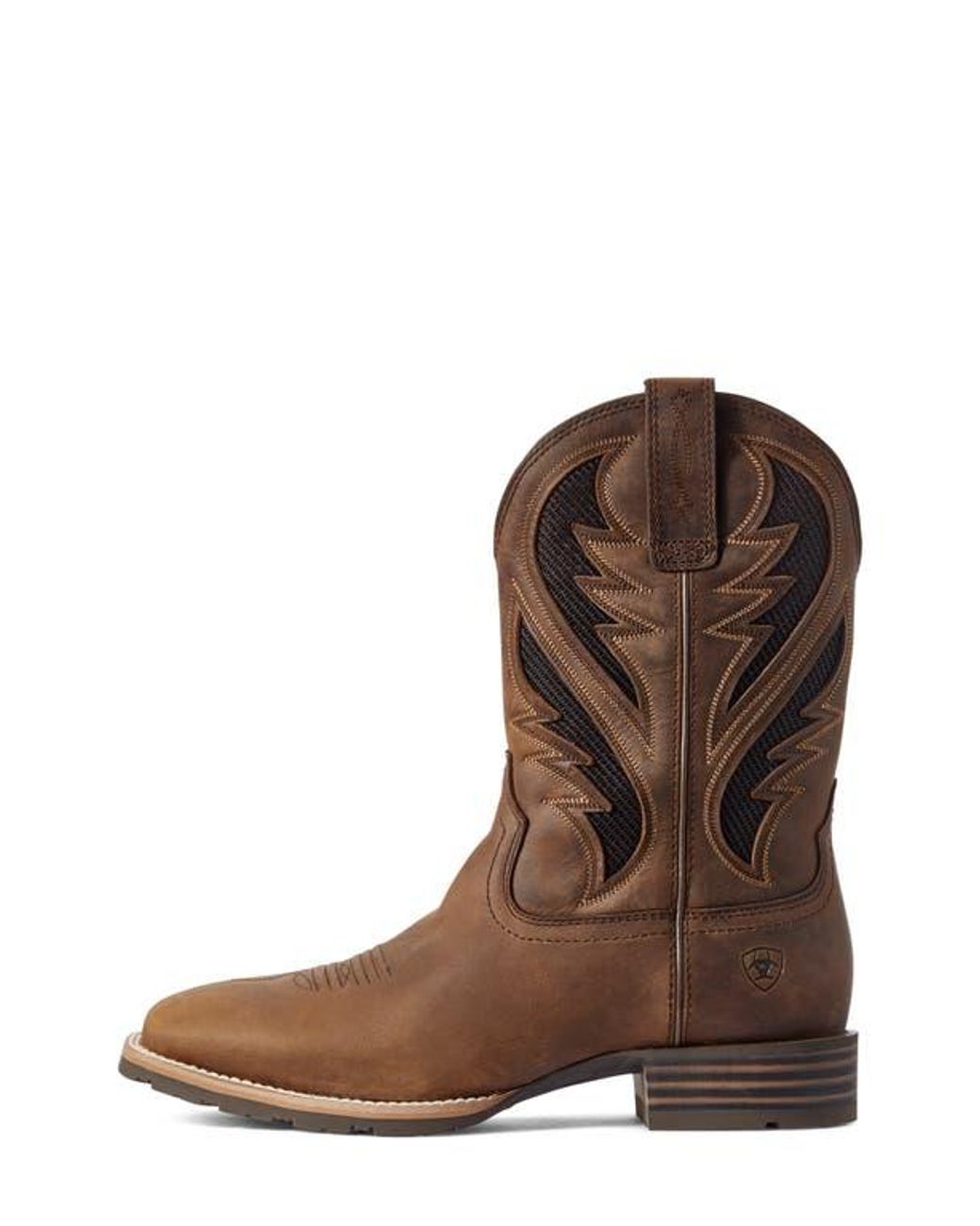 Ariat Hybrid Venttek Western Boot in Brown for Men | Lyst