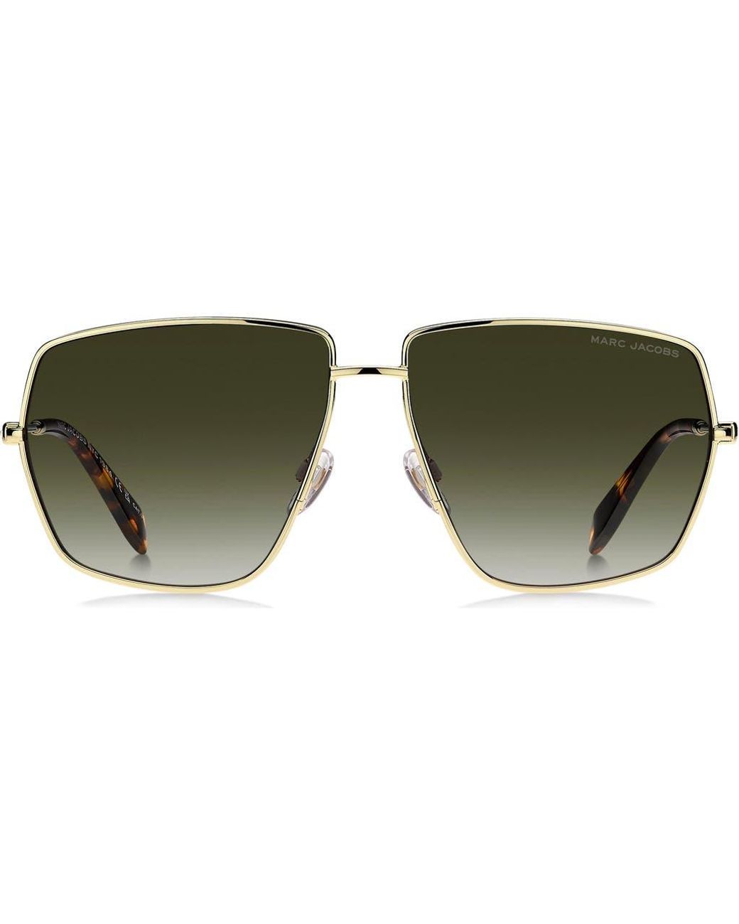 Marc Jacobs Green 60Mm Gradient Square Sunglasses