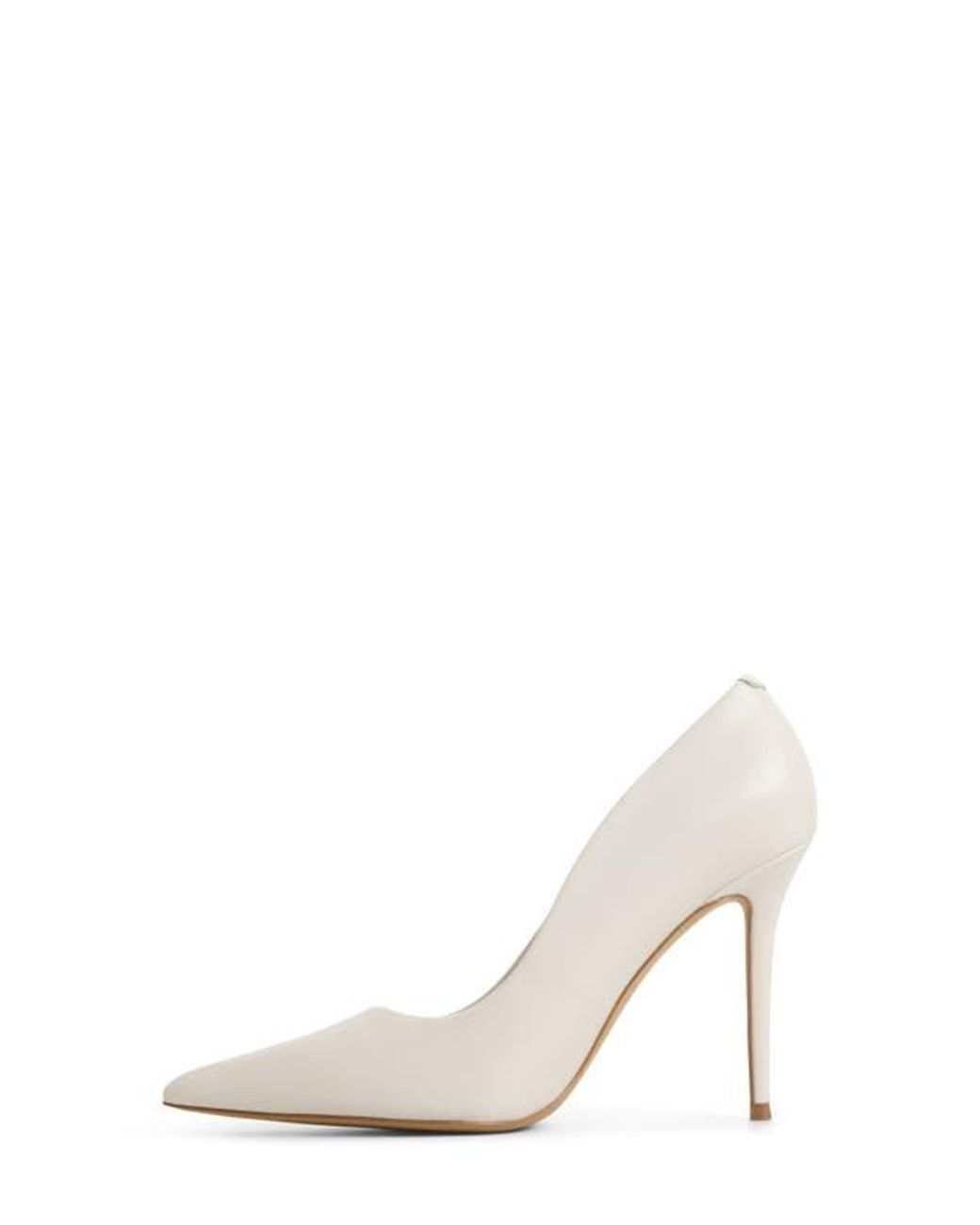 ALDO White Stasya Pointed Toe Pump