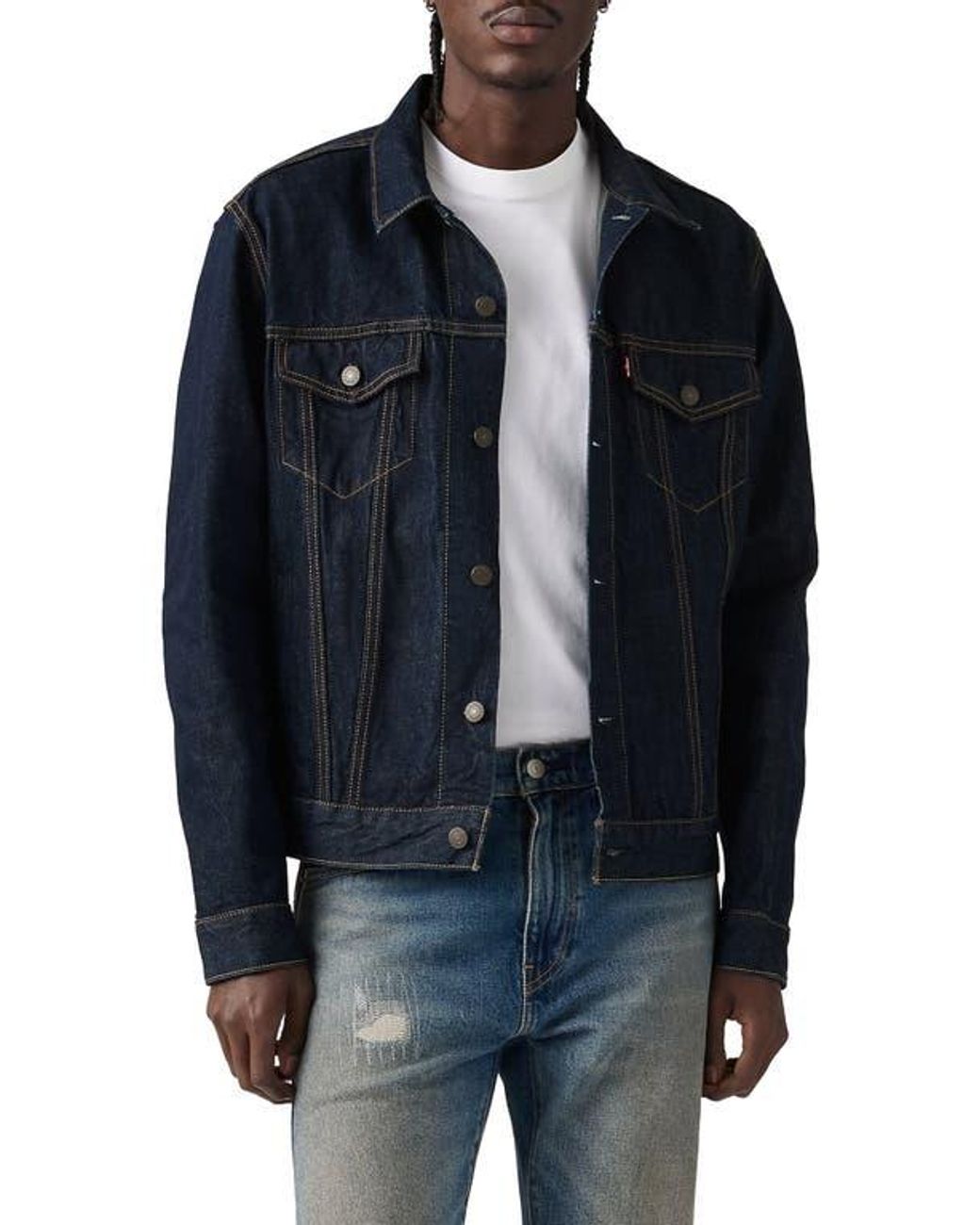 Levi's Black The Trucker Jacket for men