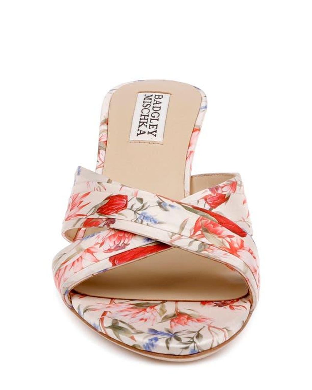 Badgley Mischka Pink Xania Sandal