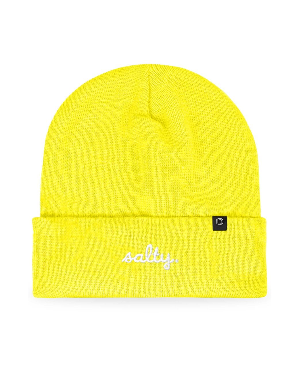 Alix Yellow Salty Beanie Cap
