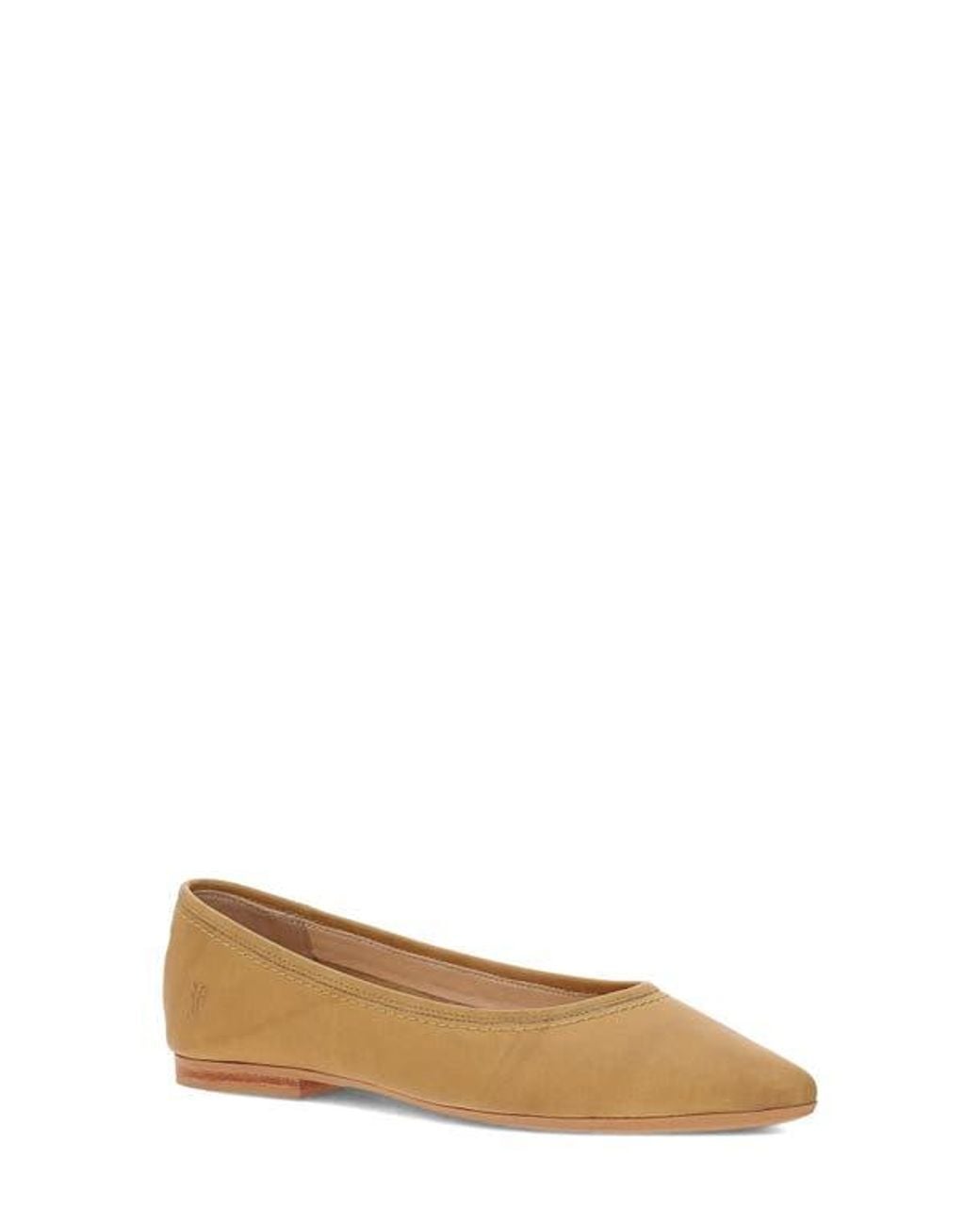 Frye Natural Heather Pointed Toe Flat