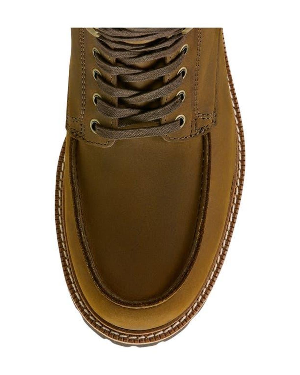 Ariat Brown Split Rock Moc Toe Western Boot for men