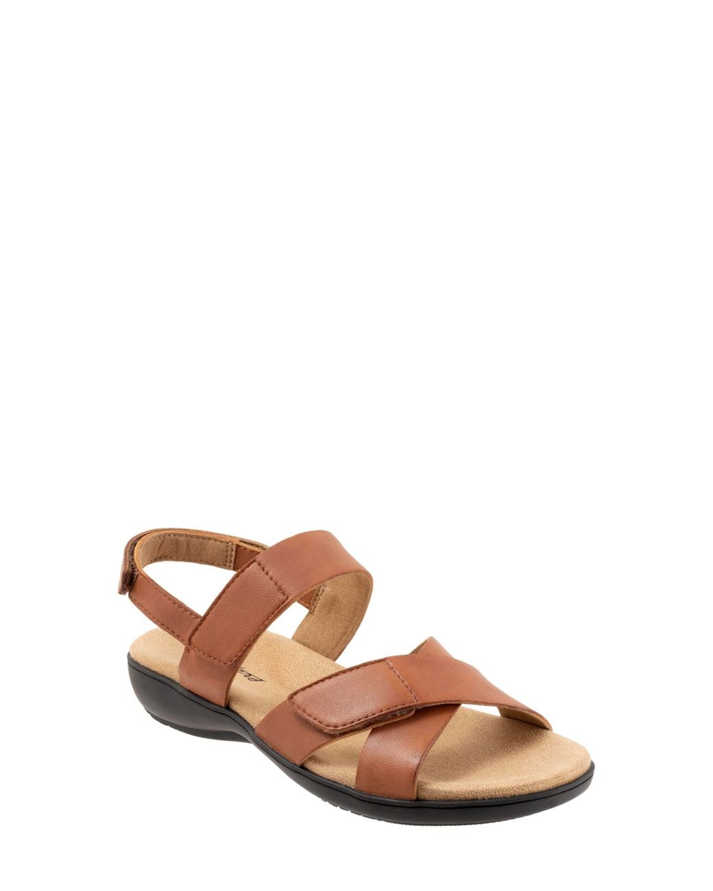 Trotters Brown River Slingback Sandal