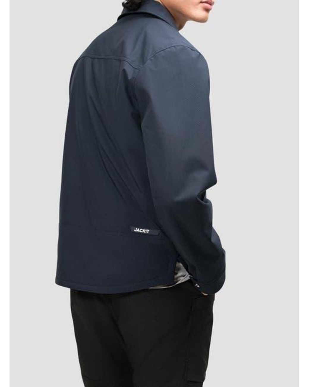 Jacket Blue Eden Shirt Jacket for men