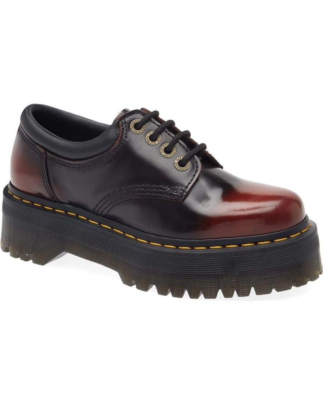 Dr. Martens Black 8053 Quad Platform Derby