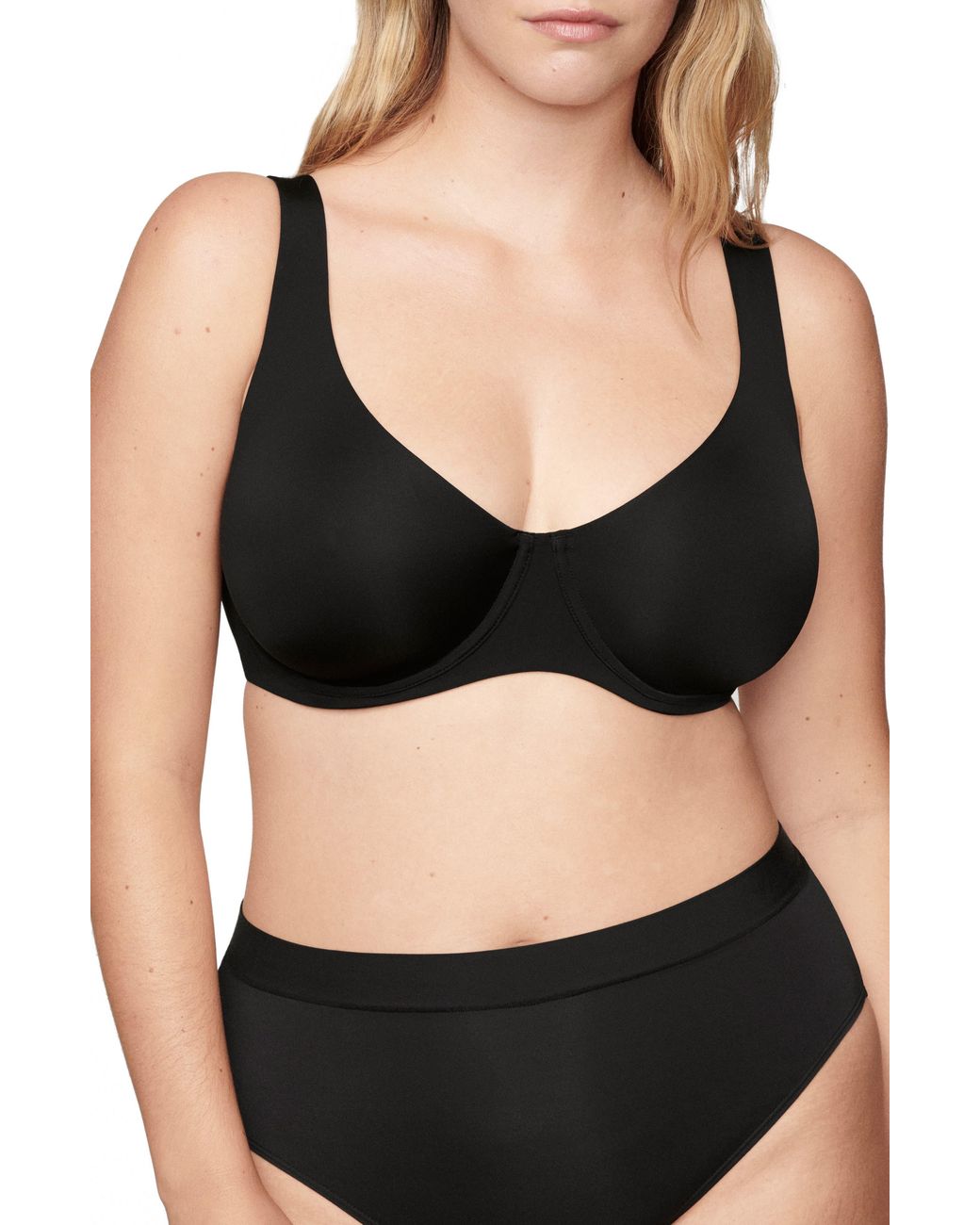 CUUP Black The Scoop Bra