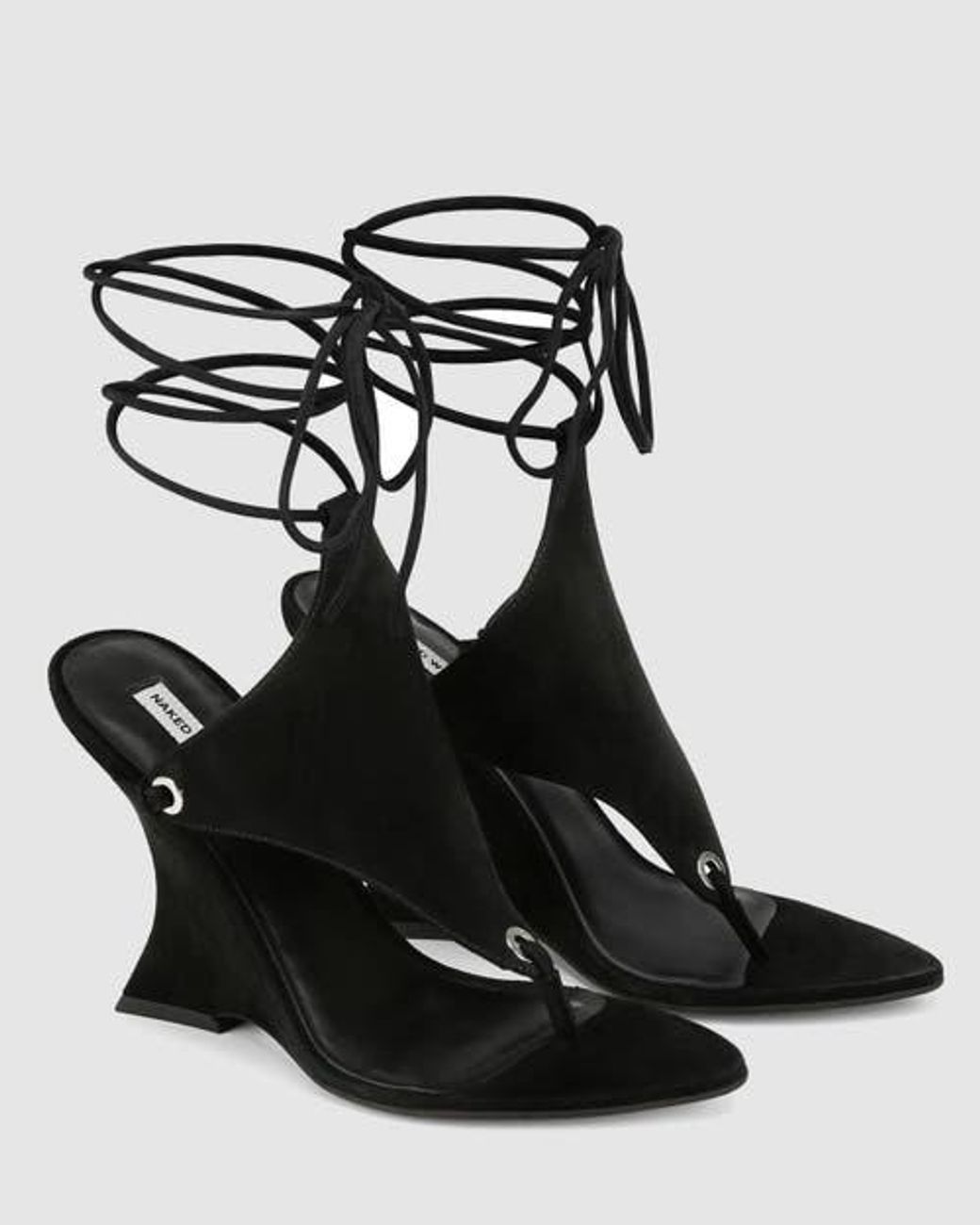 Naked Wolfe Black Rampage Suede
