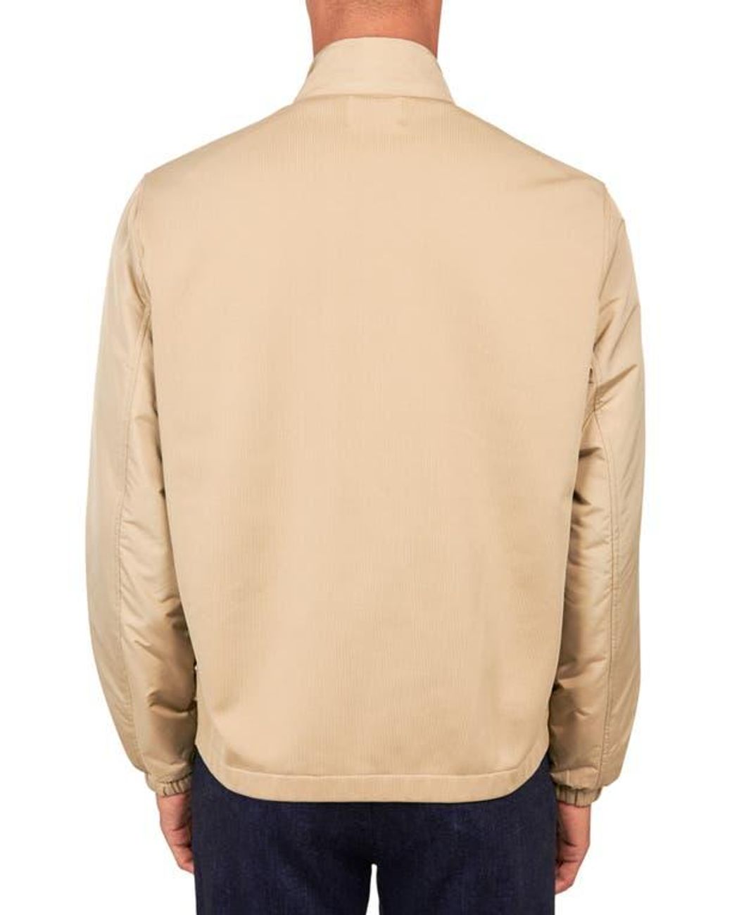 Con.struct Natural Slim Fit Solid Hybrid Field Jacket for men