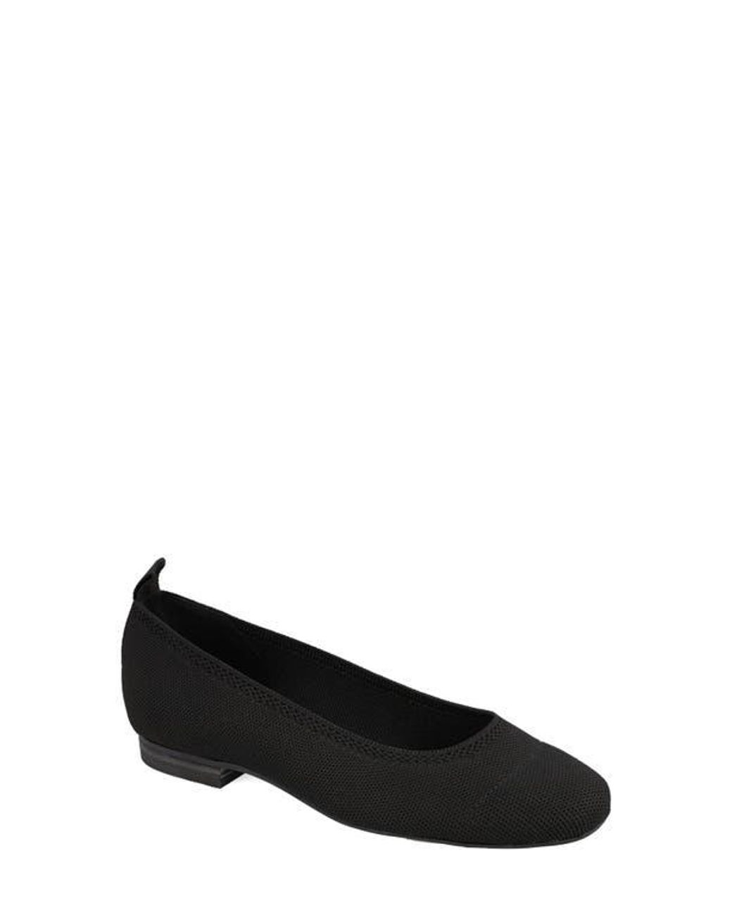 MIA Black Raisa Stretch Knit Flat