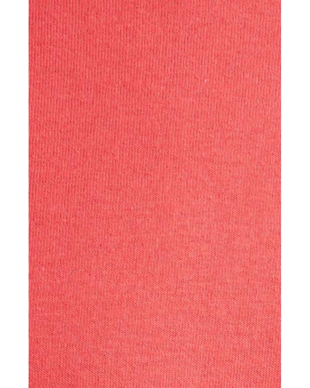 Vans Red Stacked Hi Cotton Graphic T-Shirt for men