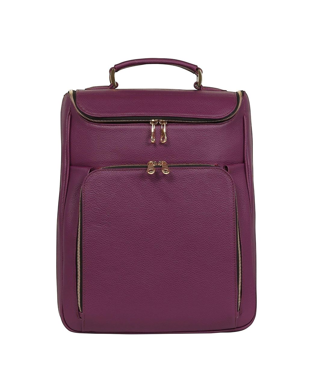 Luis Steven Purple Medium Laptop Pack