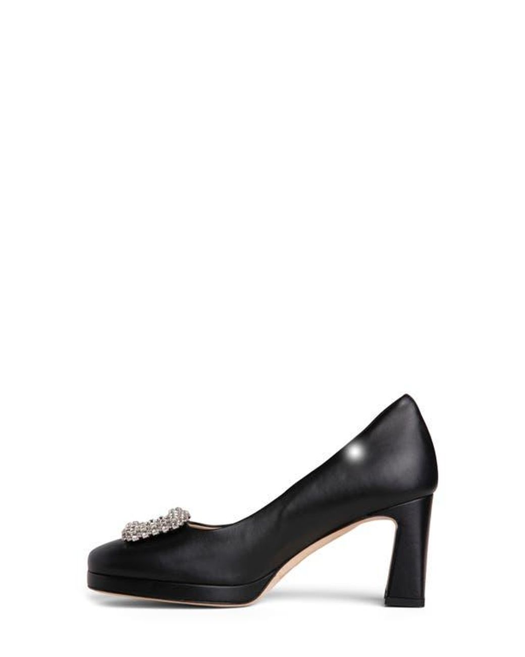 Beautiisoles Black Clementine Platform Pump