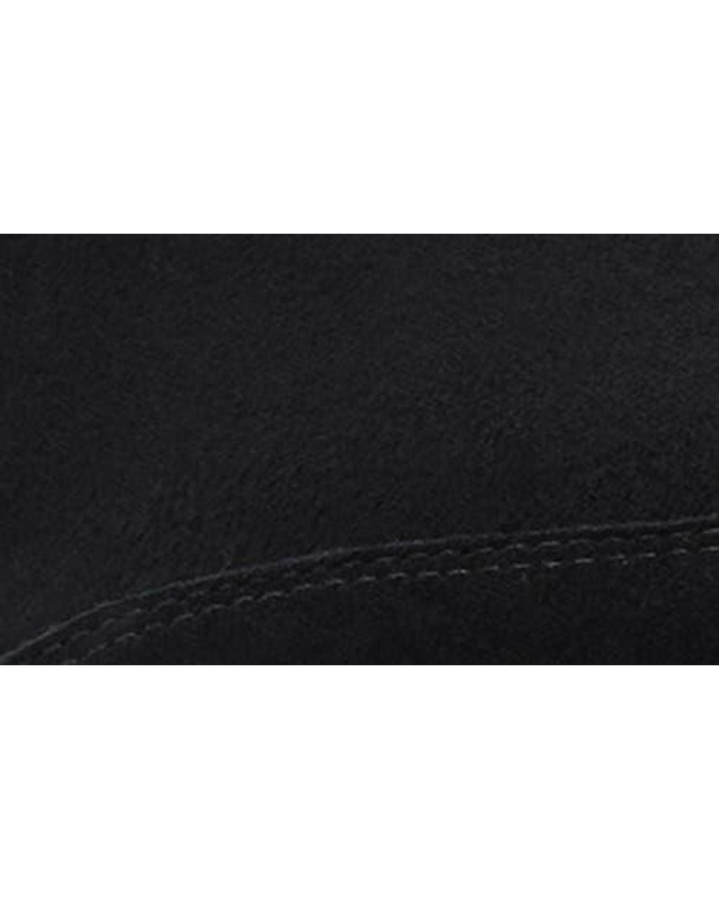 Mango Black Leather Clog