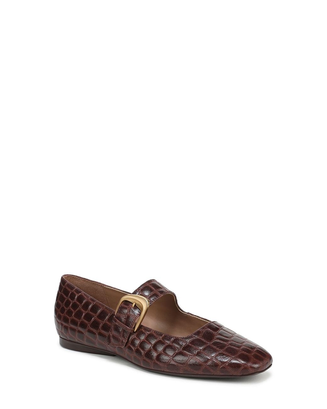 Naturalizer Brown Cosmic Mary Jane Flat - Wide Width Available