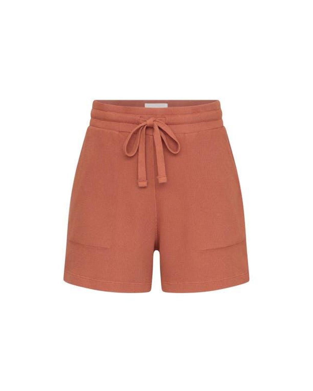 Losano Orange Organic Cotton Drawstring Short